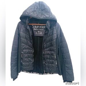 Calvin Klein Performance Women Black Jacket Sz: M